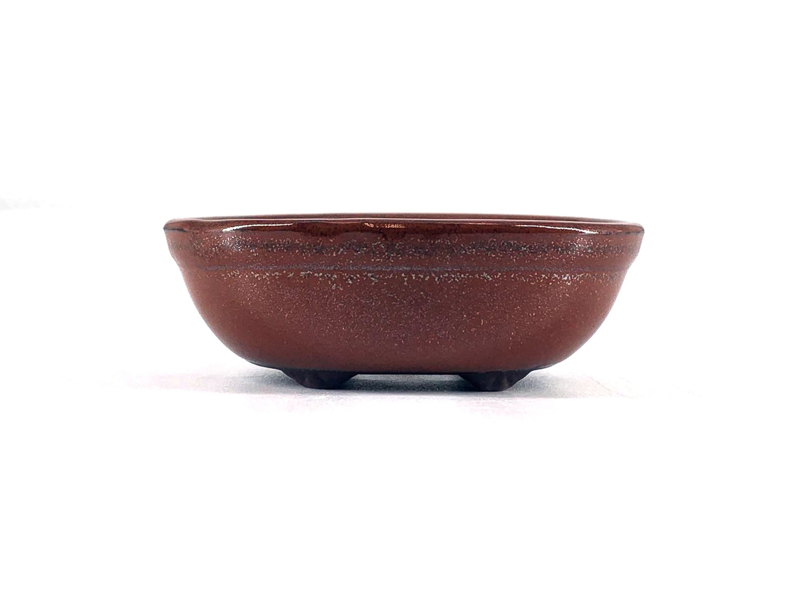 Tiesto ovalado 8.5 cm Yokkaichi rojo  JY12/4RJ