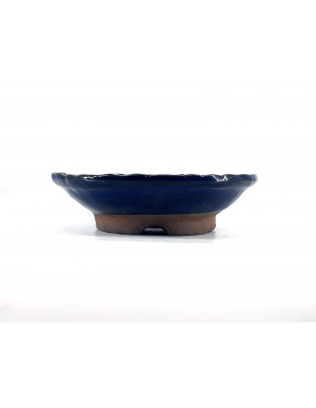 Tiesto redondo 13.5 cm azul Yokkaichi JY10A