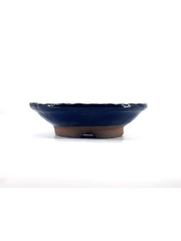 Tiesto redondo 13.5 cm azul Yokkaichi JY10A