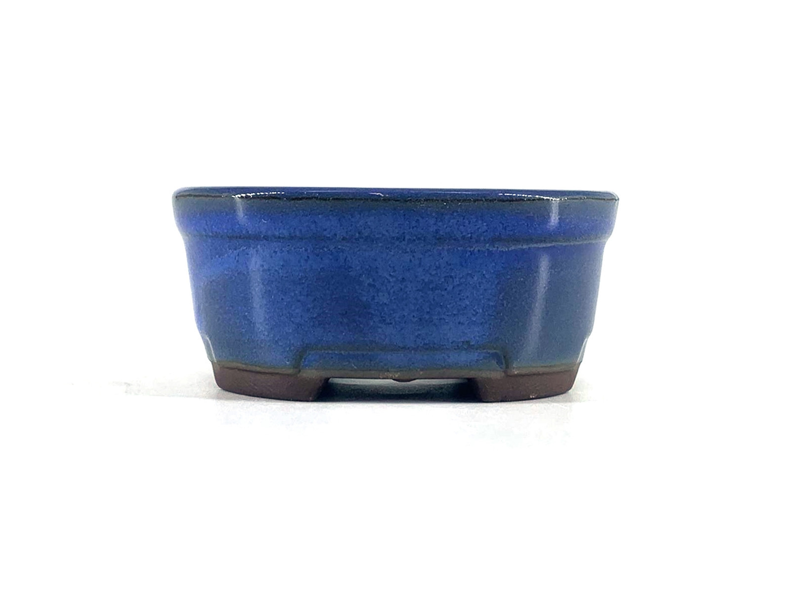 Tiesto ovalado 9 cm celeste Yokkaichi JY14/3CL