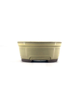 Tiesto ovalado 9 cm crema Yokkaichi JY14/3C