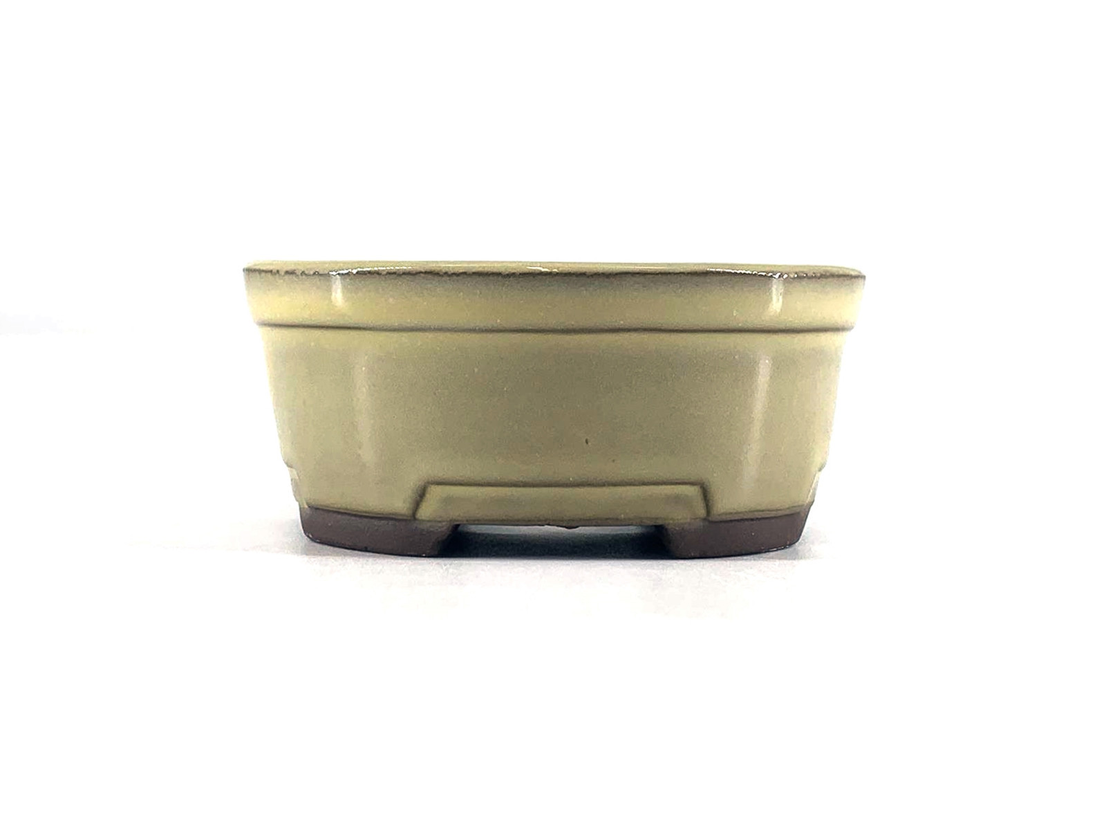 Tiesto ovalado 9 cm crema Yokkaichi JY14/3C