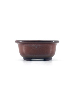 Tiesto ovalado 8,5 cm rojo Yokkaichi JY14/2R