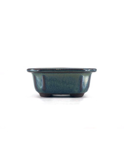 Tiesto rectangular 9.5 cm verde Yokkaichi JY14/1V
