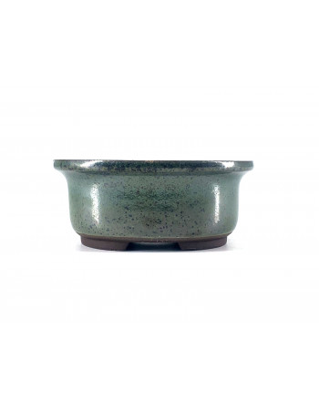 Tiesto ovalado 13 cm verde  JY17/1V Yokkaichi