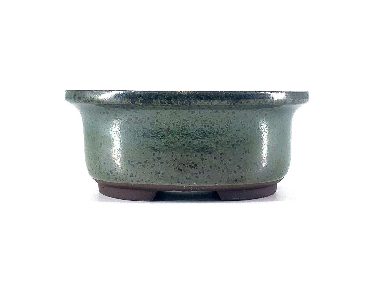 Tiesto ovalado 13 cm verde  JY17/1V Yokkaichi
