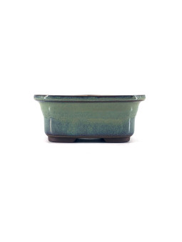 Tiesto rectangular 12 cm verde JY17/2V Yokkaichi