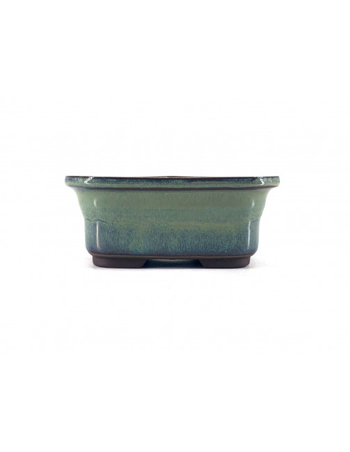 Tiesto rectangular 12 cm verde JY17/2V Yokkaichi