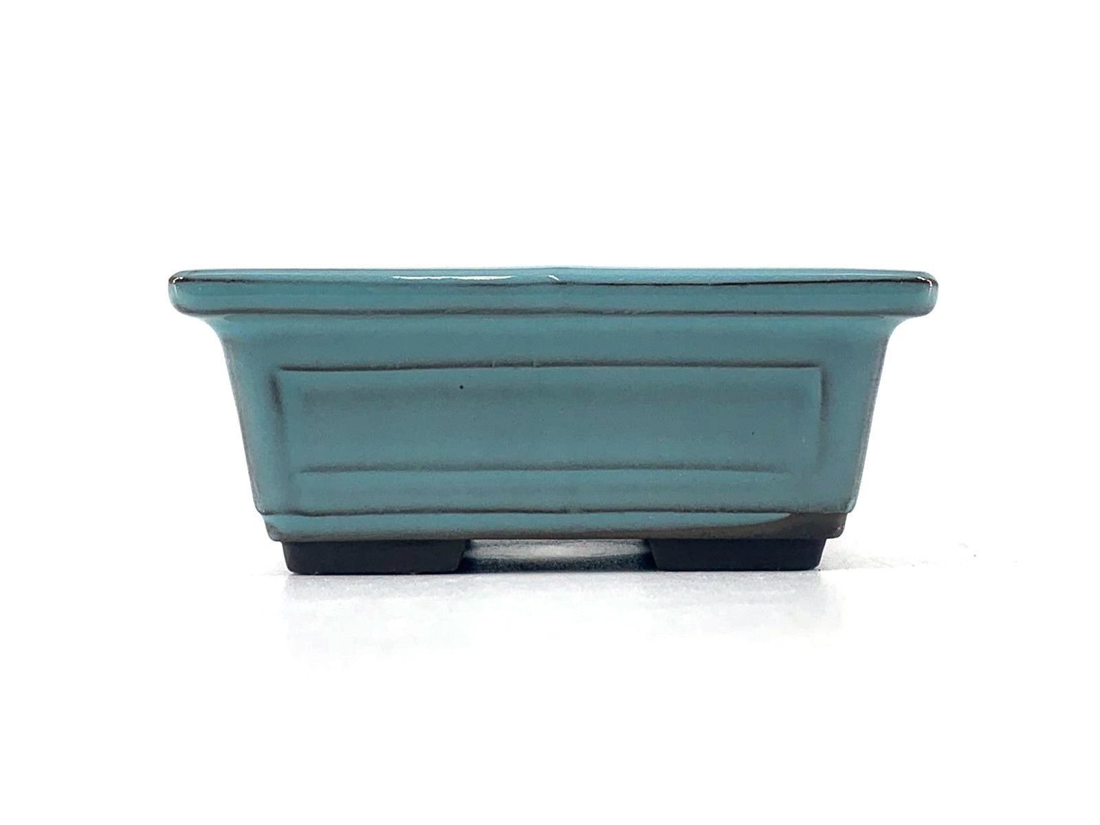Tiesto rectangular 9 cm aguamarina Yokkaichi JY14/5AG