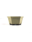 Tiesto hexagonal 9 cm crema Yokkaichi JY14/7C