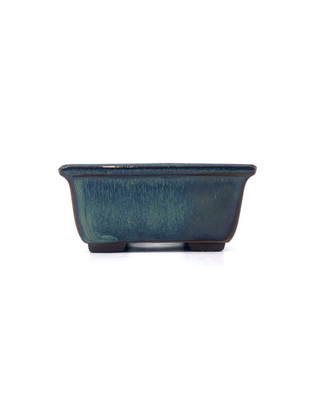 Tiesto rectangular 9.5 cm verde Yokkaichi JY14/6V