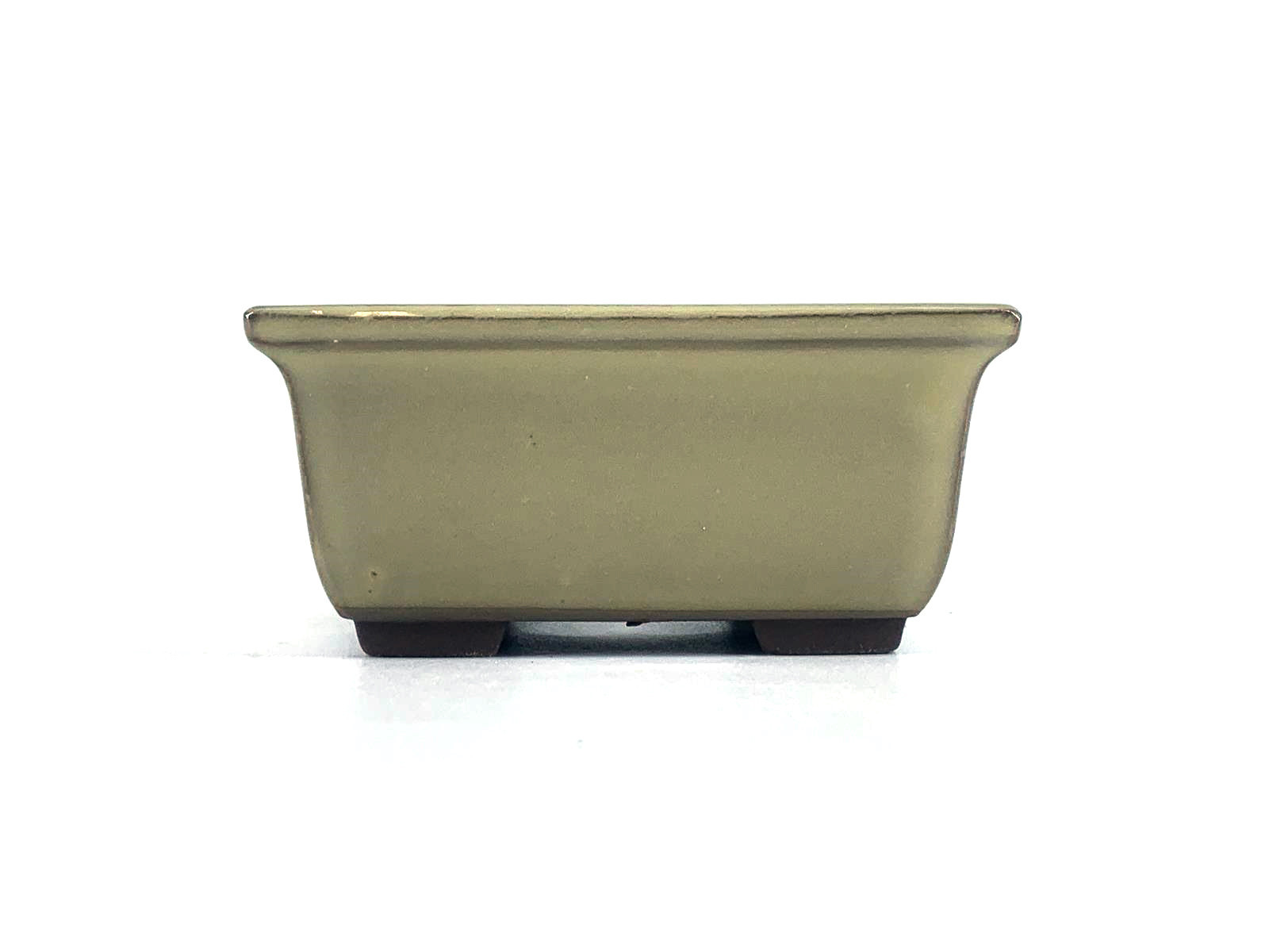 Tiesto rectangular 9.5 cm crema Yokkaichi JY14/6C