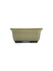 Tiesto rectangular 9.5 cm crema Yokkaichi JY14/6C