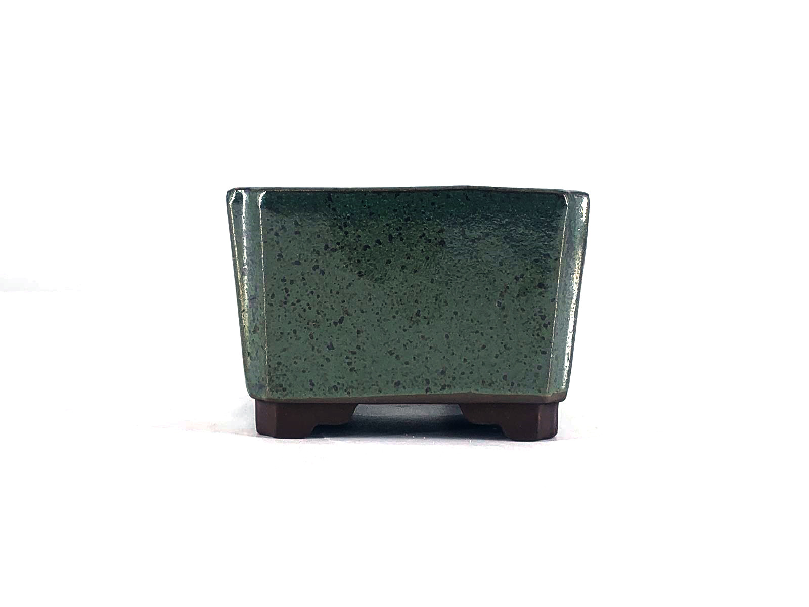 Tiesto cuadrado 10 cm verde JY17/3V Yokkaichi