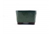 Tiesto cuadrado 10 cm verde JY17/3V Yokkaichi