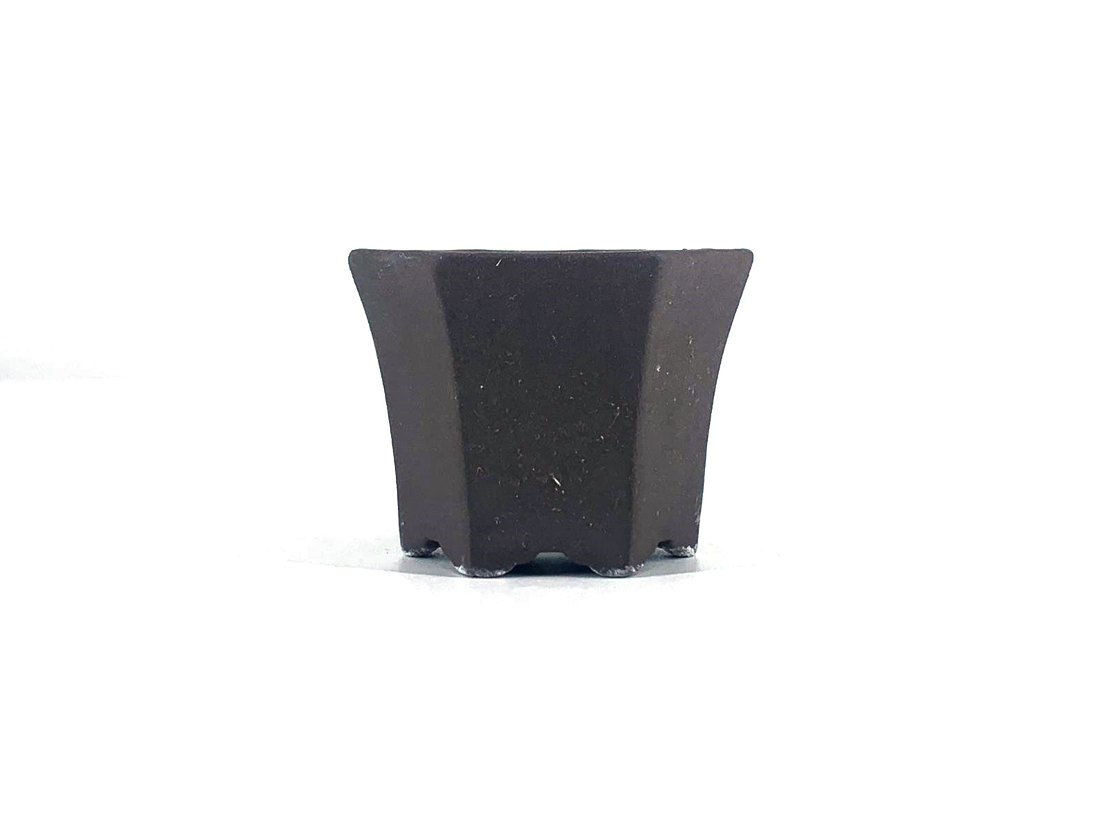 Tiesto hexagonal 8 cm sin esmaltar Yokkachi JY16/2