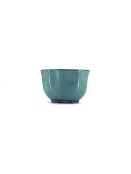 Tiesto redondo flor 8.5 cm verde Yokkaichi JY15/5V