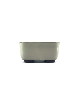 Tiesto rectangular 9.5 cm crema Yokkaichi JY15/3C