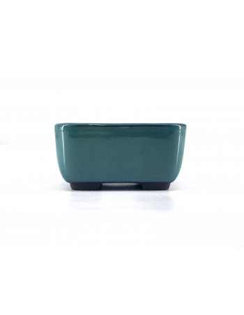 Tiesto rectangular 9.5 cm verde Yokkaichi JY15/3V