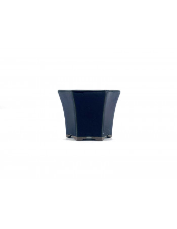 Tiesto hexagonal 8 cm azul Yokkachi JY15/2A