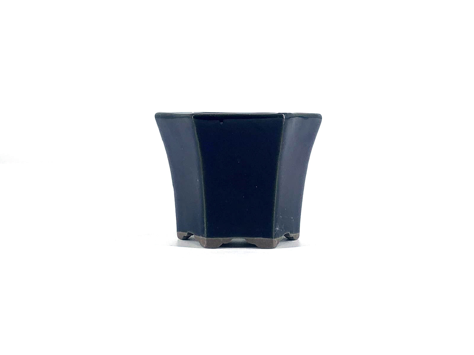 Tiesto hexagonal 8 cm azul Yokkachi JY15/2A