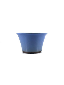 Tiesto redondo 12.5 cm celeste Yokkaichi JY19/2CL