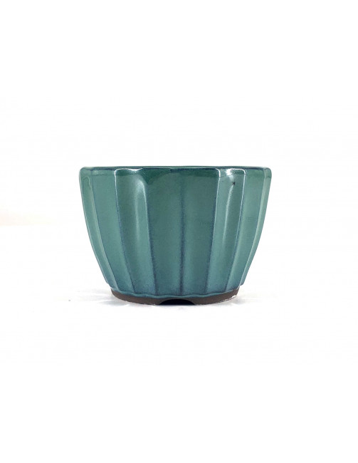 Tiesto redondo 10 cm verde Yokkaichi JY21/2V