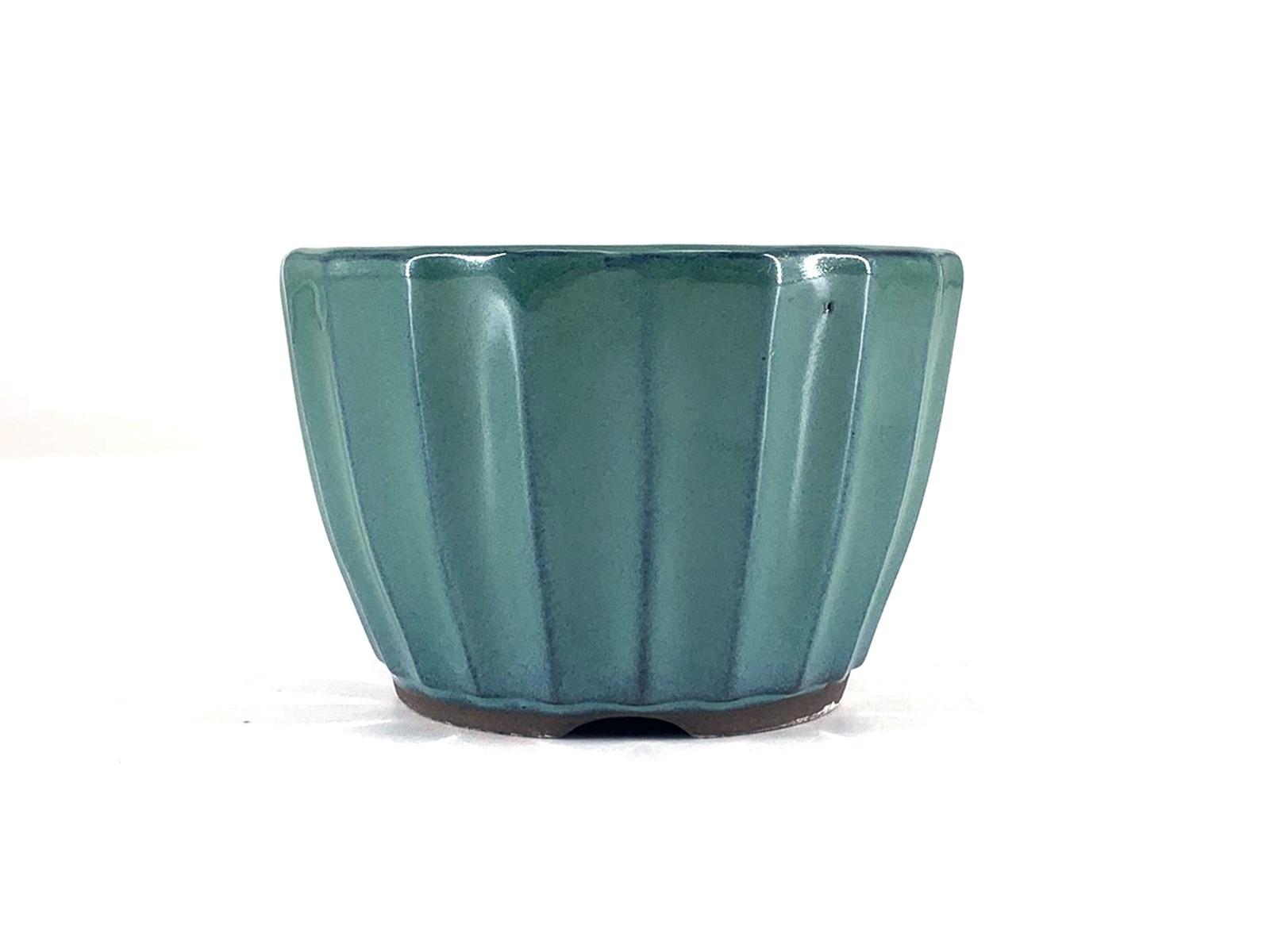Tiesto redondo 10 cm verde Yokkaichi JY21/2V