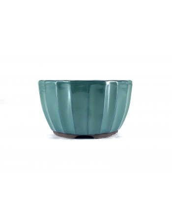 Tiesto redondo 12.5 cm verde Yokkaichi JY21/1V