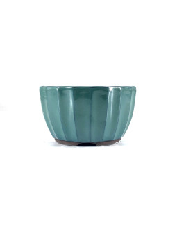 Tiesto redondo 12.5 cm verde Yokkaichi JY21/1V