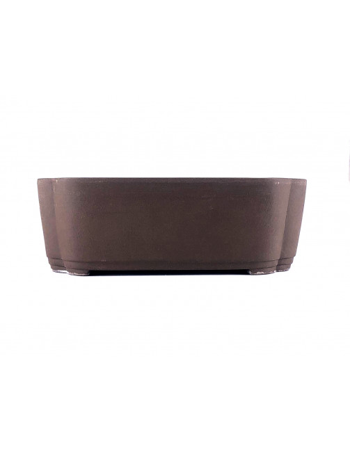 Tiesto ovalado 21.5 cm JY26/1SE Yokkaichi sin esmaltar