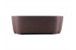 Tiesto ovalado 21.5 cm JY26/1SE Yokkaichi sin esmaltar