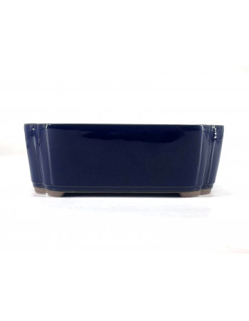 Tiesto ovalado 21.5 cm azul Yokkaichi JY26/1A