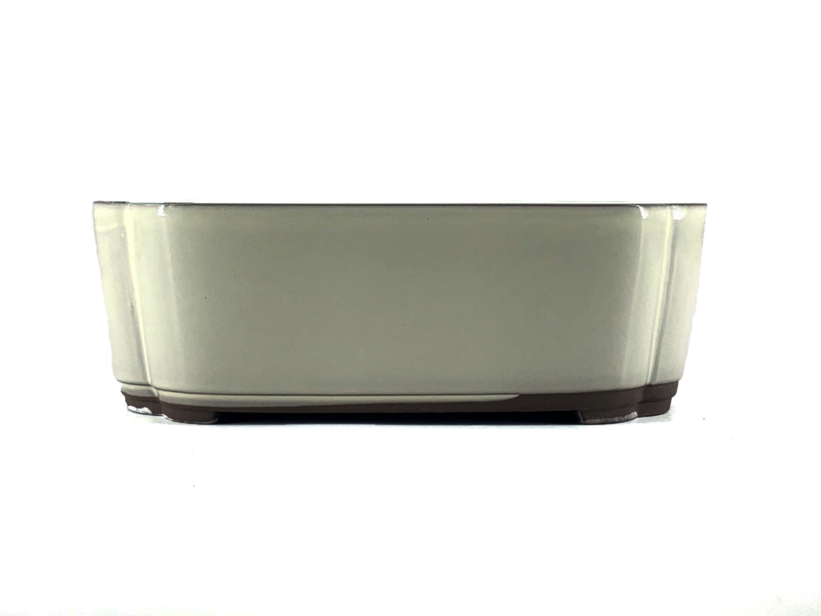 Tiesto ovalado 21.5 cm crema Yokkaichi JY26/1C