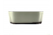 Tiesto ovalado 21.5 cm crema Yokkaichi JY26/1C