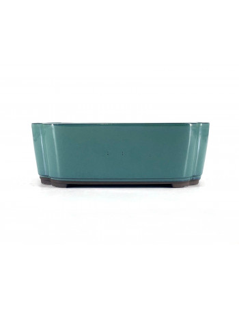 Tiesto ovalado 21.5 cm verde Yokkaichi JY26/1V