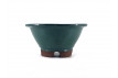 Tiesto redondo 15.5 cm verde  Yokkaichi JY27V
