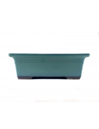 Tiesto rectangular 22 cm verde Yokkaichi JY28/1V
