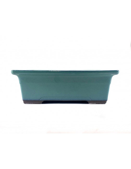 Tiesto rectangular 22 cm verde Yokkaichi JY28/1V