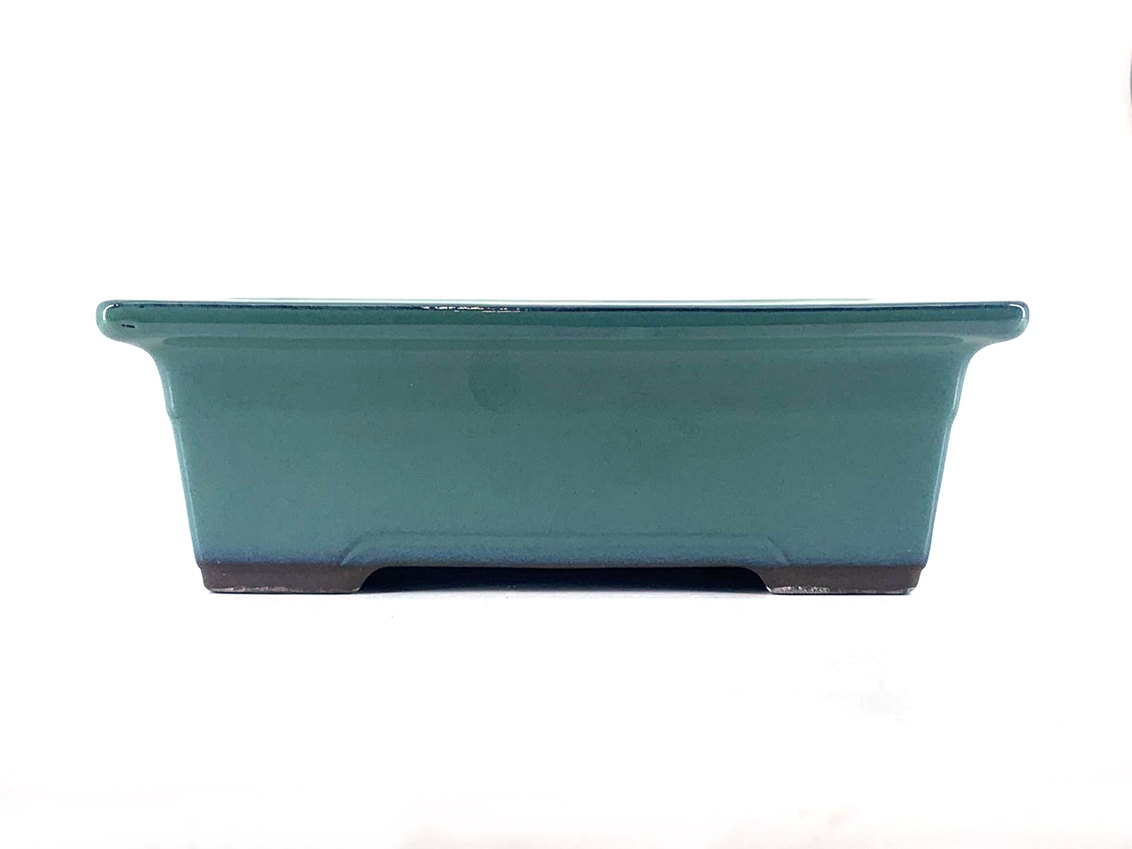 Tiesto rectangular 22 cm verde Yokkaichi JY28/1V