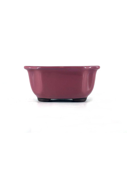 Tiesto rectangular 14.5 cm rosa Yokkaichi JY30RS