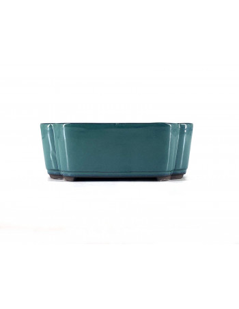 Tiesto ovalado 16 cm verde Yokkaichi JY26/3V