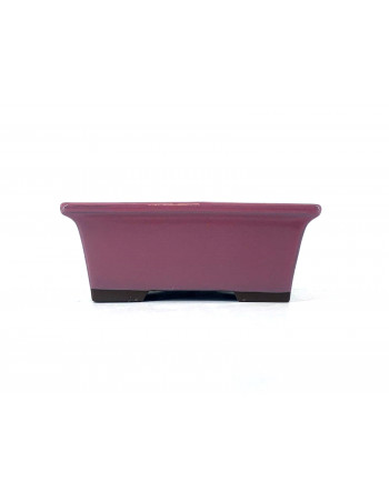 Tiesto rectangular 13.5 cm rosa Yokkaichi JY29RS