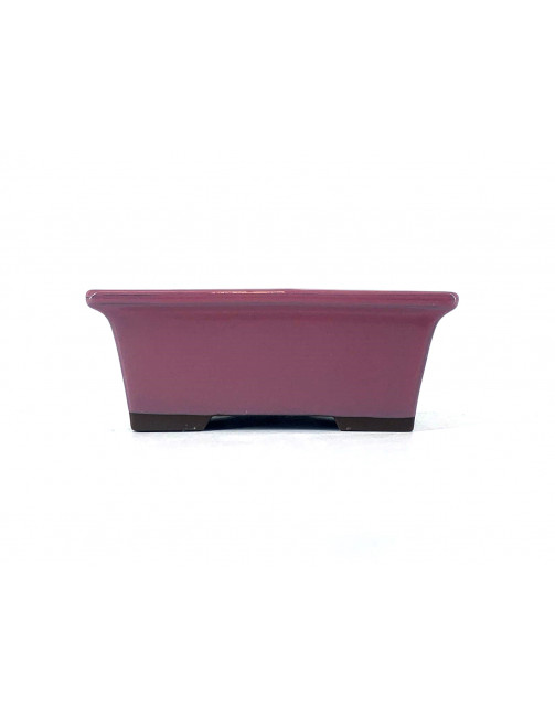 Tiesto rectangular 13.5 cm rosa Yokkaichi JY29RS