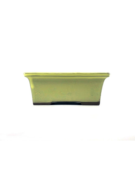 Tiesto rectangular 13.5 cm amarillo Yokkaichi JY29AM