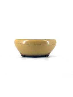 Tiesto redondo 10.5 cm amarillo Yokkaichi JY36/3AM