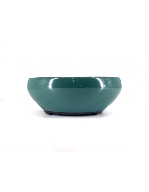 Tiesto redondo 22.5 cm verde Yokkaichi JY37/1V