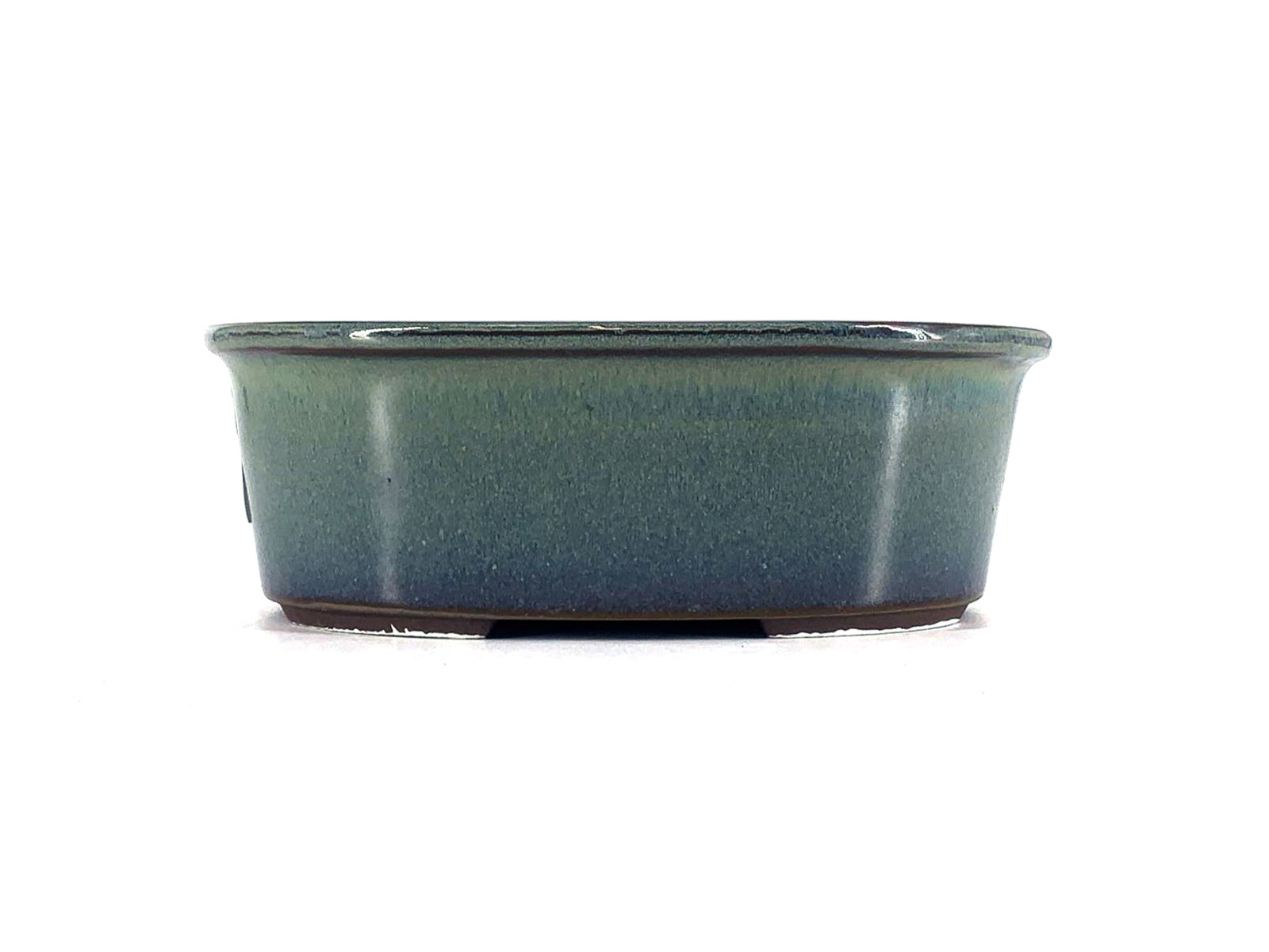 Tiesto ovalado 18 cm verde Yokkaichi JY40/2V