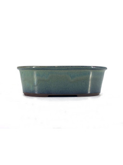 Tiesto ovalado 21 cm verde Yokkaichi JY40/1V