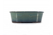 Tiesto ovalado 21 cm verde Yokkaichi JY40/1V